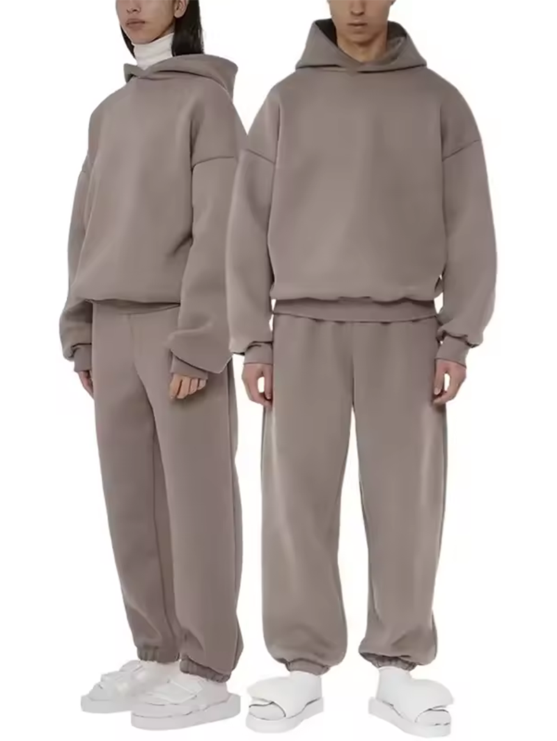 High Quality Custom Unisex Oversized Cotton Tracksuit