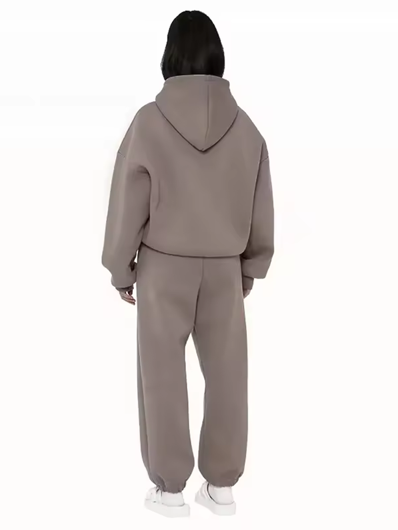 High Quality Custom Unisex Oversized Cotton Tracksuit